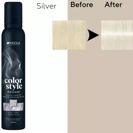 Indola Color Style Mousse Färbungsmousse für Styling und Färbung in 1 einfachen Schritt