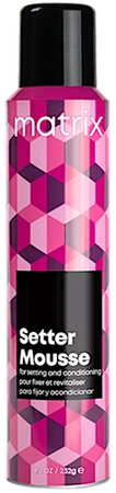 Matrix Style Link Setter Mousse weightless foam for volumizing lift and shine