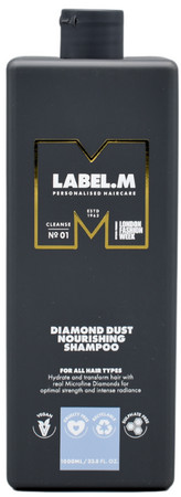 label.m Diamond Dust Nourishing Shampoo nährendes und regenerierendes Shampoo für trockenes Haar