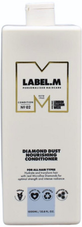 label.m Diamond Dust Nourishing Conditioner nourishing and regenerating conditioner for dry hair