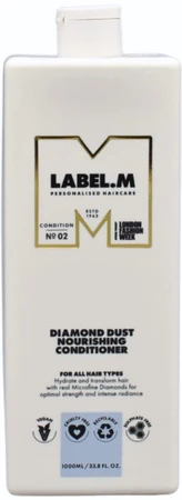 label.m Diamond Dust Nourishing Conditioner nourishing and regenerating conditioner for dry hair