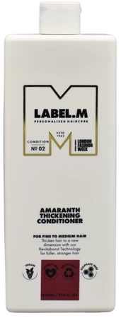 label.m Amaranth Thickening Conditioner volumizing and strengthening conditioner with amaranth extracts