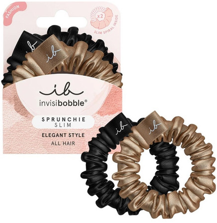 Invisibobble Sprunchie Slim hair elastics in new eco packaging