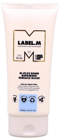 label.m M-Plex Bond Repairing Miracle Mask deeply regenerating hair mask