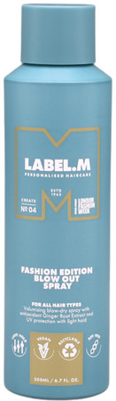 label.m Fashion Edition Blow Out Spray spray for blowing hair