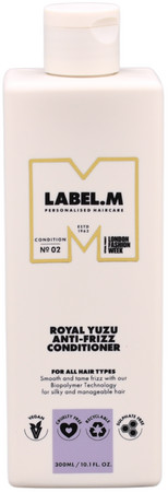 label.m Royal Yuzu Anti-Frizz Conditioner Anti-Frizz-Conditioner für welliges und lockiges Haar