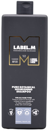 label.m Pure botanical Nourishing Shampoo vyživujúci a čistiaci šampón