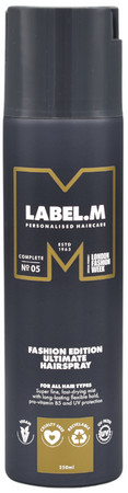 label.m Fashion Edition Ultimate Hairspray quick drying hairspray