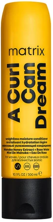 Matrix Total Results A Curl Can Dream Weightless Moisture Conditioner light moisturizing conditioner for curly hair