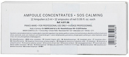 Babor Ampoule Concentrates SOS Calming Konzentrat für gestresste Haut