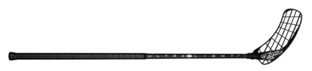 Zone floorball HYPER AIR ULTRALIGHT 29 OVAL all black Florbalová hůl