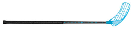 Zone floorball HYPER AIR SUPERLIGHT 27 black/cyan Florbalová hůl