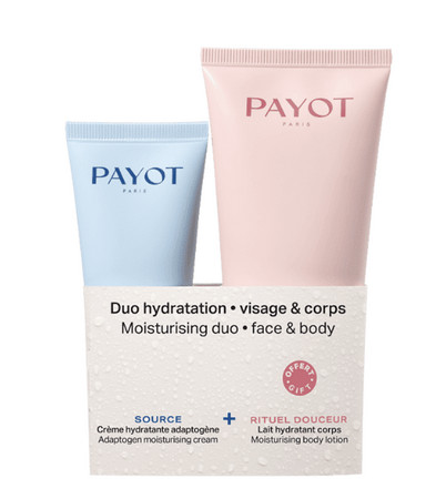 Payot Duo Visage & Corps Face And Body Moisturizers hydratační sada pro obličej a tělo