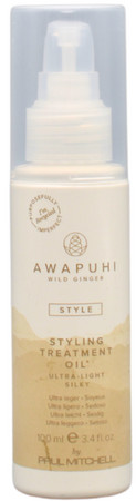 Paul Mitchell Awapuhi Wild Ginger Styling Treatment Oil lehký olej pro hebkost a lesk