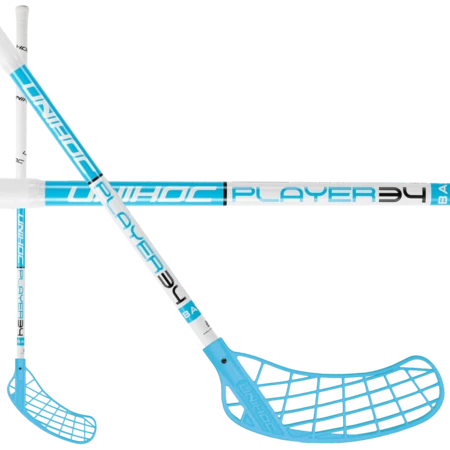 Unihoc Basic PLAYER 34 white/blue Floorball Schläger