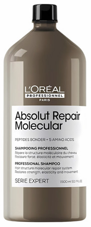 L'Oréal Professionnel Série Expert Absolut Repair Molecular Professional Shampoo Shampoo zur Wiederherstellung von geschädigtem Haar