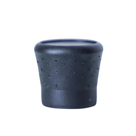 Zone floorball End cap OVAL black 20.7 x 26.0 mm Ersatz-Endkappe