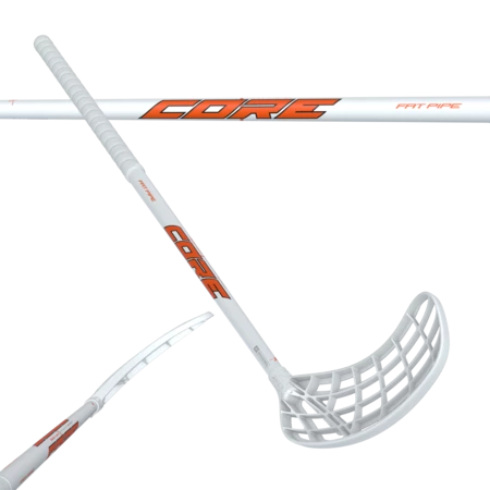 Fat Pipe CORE 24 SPD ghost white/red Floorball Schläger