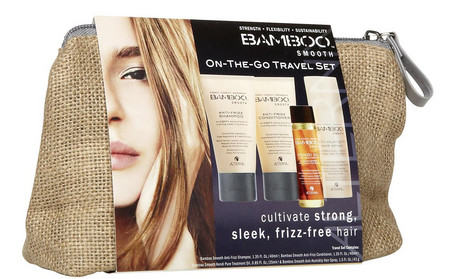 Alterna Bamboo Smooth On-The-GoTravel Set cestovný balíček proti krepovateniu vlasov