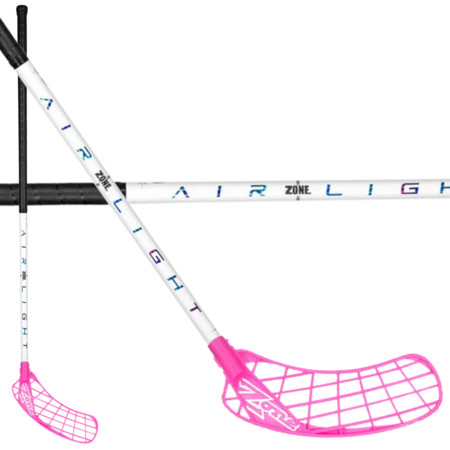 Zone floorball HYPER AIRLIGHT 27 OVAL white/prizm Florbalová hůl