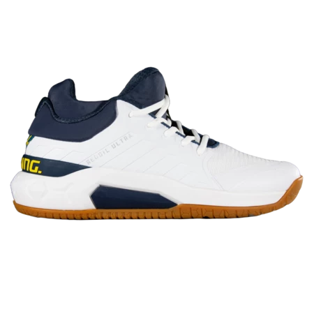 Salming Recoil Ultra Mid White/Navy Indoor shoes