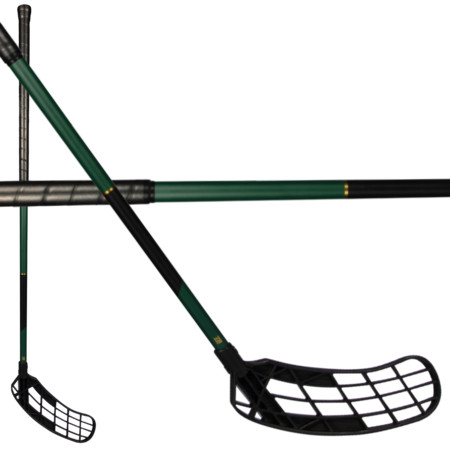 Salming Novalite Quest1 F27 Black/Green Floorball Schläger