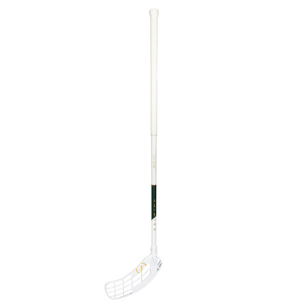 Salming Novalite Quest1 F27 White/Green Florbalová hůl