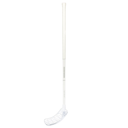 Salming Nitrolite Hawk F30 JR White/Silver Florbalová hůl