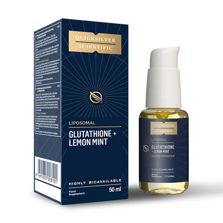 Quicksilver Scientific Liposomal Glutathione Doplněk stravy s antioxidanty