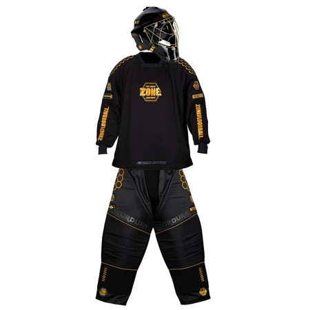 Zone floorball PRO3 SUPERWIDE set with HELMET Torwartset mit Helm