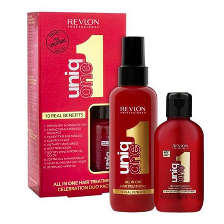 Revlon Professional Uniq One Hair Treatment Celebration Duo Pack sada pro regeneraci vlasů