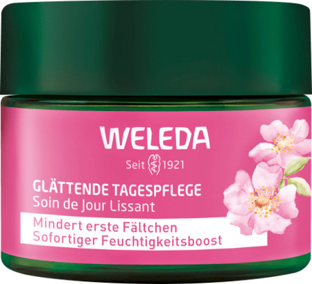 Weleda Wild Rose Day Cream Wild Rose & White Tea Aufhellende Tagescreme mit Wildrose und Weißtee