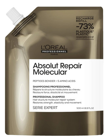 L'Oréal Professionnel Série Expert Absolut Repair Molecular Professional Shampoo Shampoo zur Wiederherstellung von geschädigtem Haar