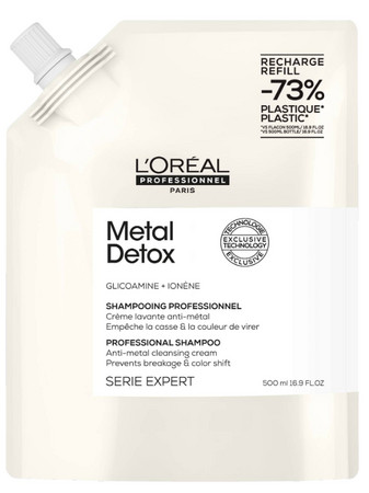 L'Oréal Professionnel Série Expert Metal Detox Shampoo šampon pro barvené a poškozené vlasy