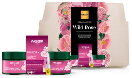 Weleda Wild Rose Premium Brightening Care prémiová rozjasňující péče Divoká růže