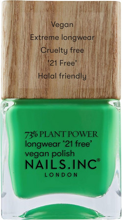 Nails Inc. London Plant Power dlhotrvajúci lak v eko balení bez plastu