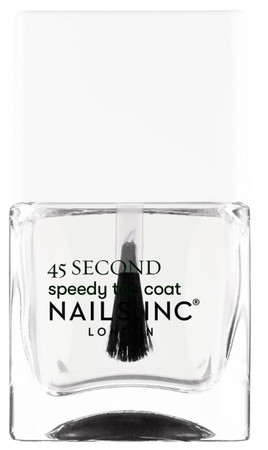 Nails Inc. London 45 Second Speedy Gloss schnelltrocknender Nagellack mit Nagelpflege