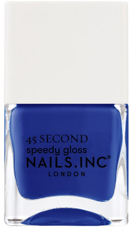 Nails Inc. London 45 Second Speedy Gloss schnelltrocknender Nagellack mit Nagelpflege