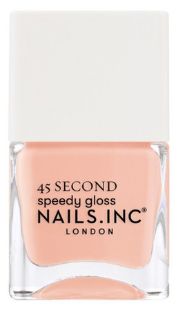 Nails Inc. London 45 Second Speedy Gloss schnelltrocknender Nagellack mit Nagelpflege