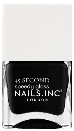 Nails Inc. London 45 Second Speedy Gloss schnelltrocknender Nagellack mit Nagelpflege