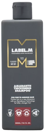 label.m Amaranth Thickening Shampoo volumizing and strengthening shampoo with amaranth extractsvolumizing and strengthening shampoo with amaranth extracts