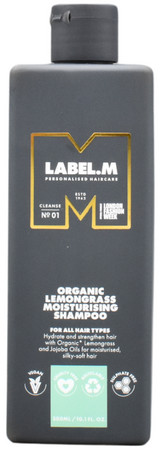 label.m Organic Lemongrass Moisturising Shampoo feuchtigkeitsspendendes Shampoo mit Zitronengras-Extrakten