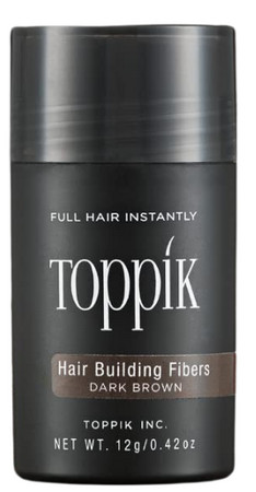 Toppík Hair Building Fibers keratin powder for covering thinning areas