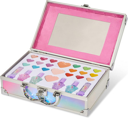 Martinelia Little Unicorn Traveller Glitter Case Kinderschminkkoffer für kleine Mädchen