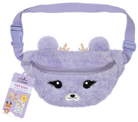 Invisibobble Kids Cozy Reindeer Set For Kids Geschenkset für Kinder mit einem farbigen Haargummi
