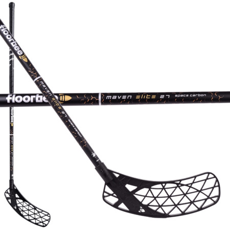 FLOORBEE MAVEN ELITE 27 Space Carbon Floorball schläger