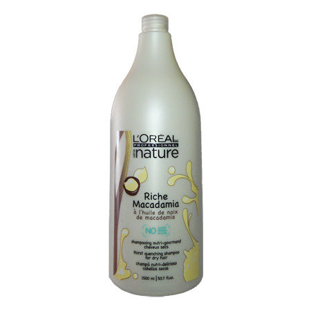 LOREAL NATURE Riche Macadamia Shampoo | glamot.com
