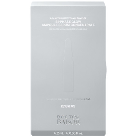 Babor Doctor Resurface Glow Bi-Phase Ampoule Serum Concentrate kúra pre žiarivejšiu, hladšiu a rovnomernejšiu pleť