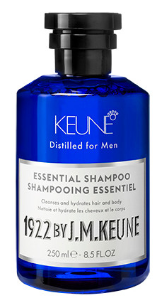 KEUNE Essential Shampoo šampon na vlasy, tělo i vousy
