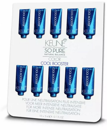 KEUNE So Pure Color Cool Booster kúra pro zvýraznění studených odstínů při barvení vlasů